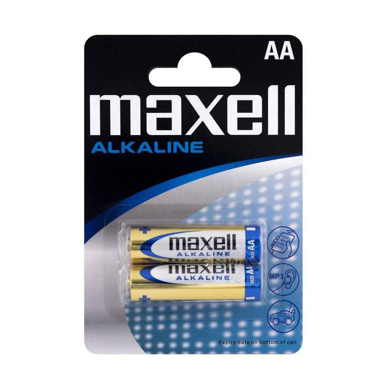 BATERÍA MAXELL LR6 2BP ALCALINA AA 2PCS (723407)