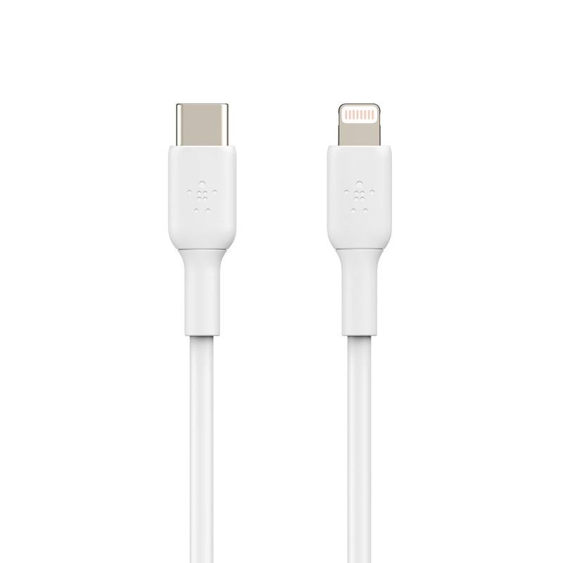 Cable USB Tipo C 3.0 a Lightning Boost Charge BELKIN, de 1M, color Blanco