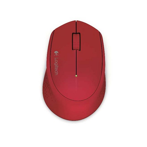 Mouse inalámbrico Logitech M280, 1000dpi, color Rojo