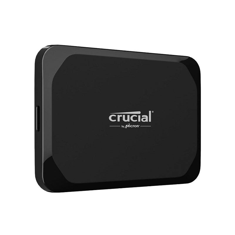 Disco SSD Externo Portable Crucial X9 de 1TB, USB C 3.2 Gen-2, Lectura Secuencial 1050MBs