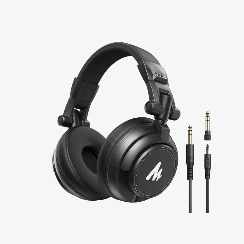 Headset MAONO AU-MH601, para monitoreo de estudio, Conexión 3.5mm y 6.35mm