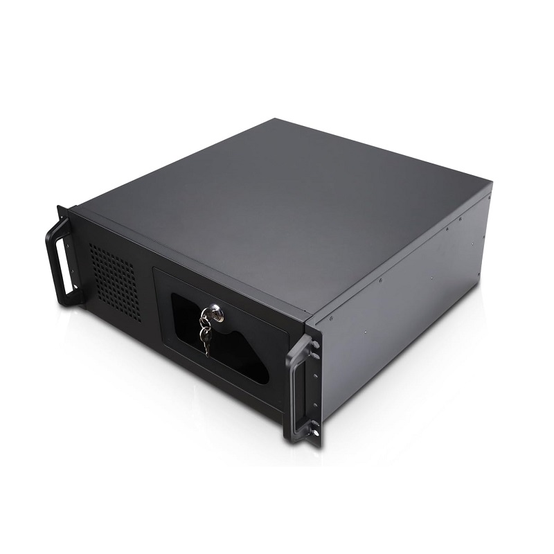 Gabinete Rosewill para chasis de servidor 4U, 7 bahías de 3.5", 2 dispositivos de 5.25", Compatible con ATX, CEB, 1 ventilador PWM de 4", 2 ventiladores PWM de 3" , 2 USB