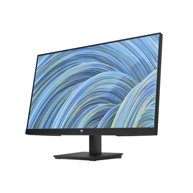 Monitor HP V24v G5 de 24" FHD, 75Hz, conexión VGA, HDMI, VESA, AMD FreeSync