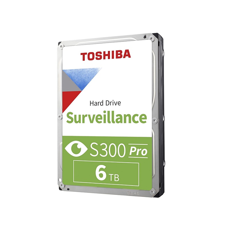 Disco duro Toshiba S300 Pro, Surveillance de 6TB 3.5, 7200RPM, 512MB, Videovigilancia
