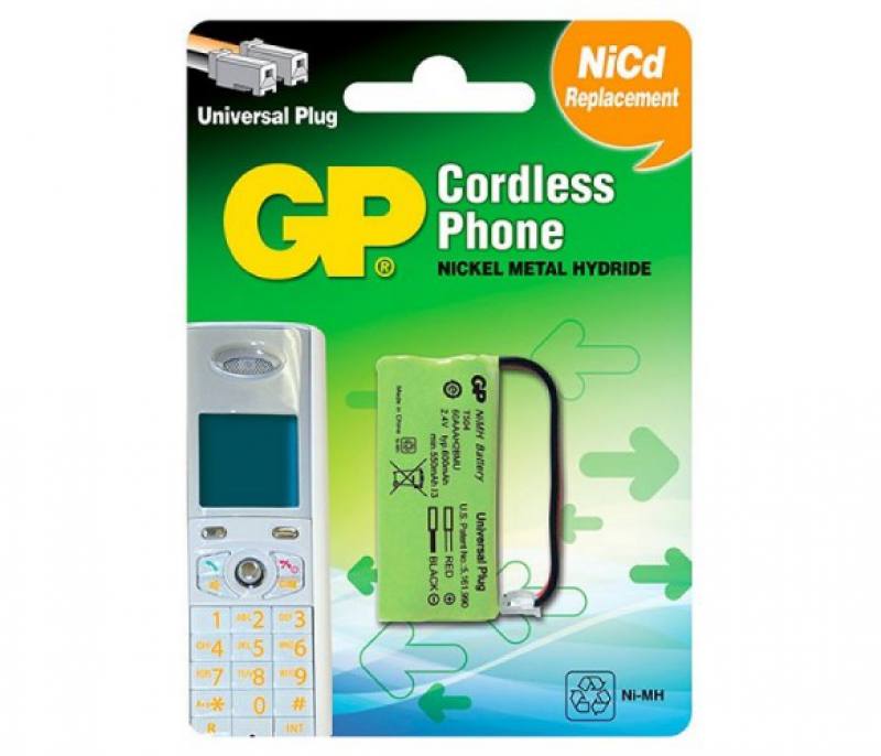 BATERIA GP GPRHC063N096 2.4V PARA TELEFONO 600mAh Ni-Cd