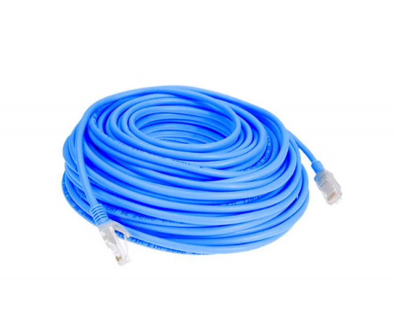 CABLE UTP CAT6 T-VISION - 20 METROS- AZUL, Pass Fluke, 7x 0.2mm
