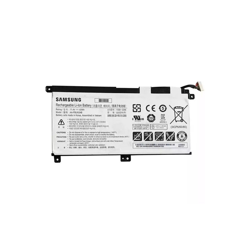 Bateria Original AA-PBUN3AB para Samsung NP800G5M NP530E5M 500R5M, 11.4V 43Wh