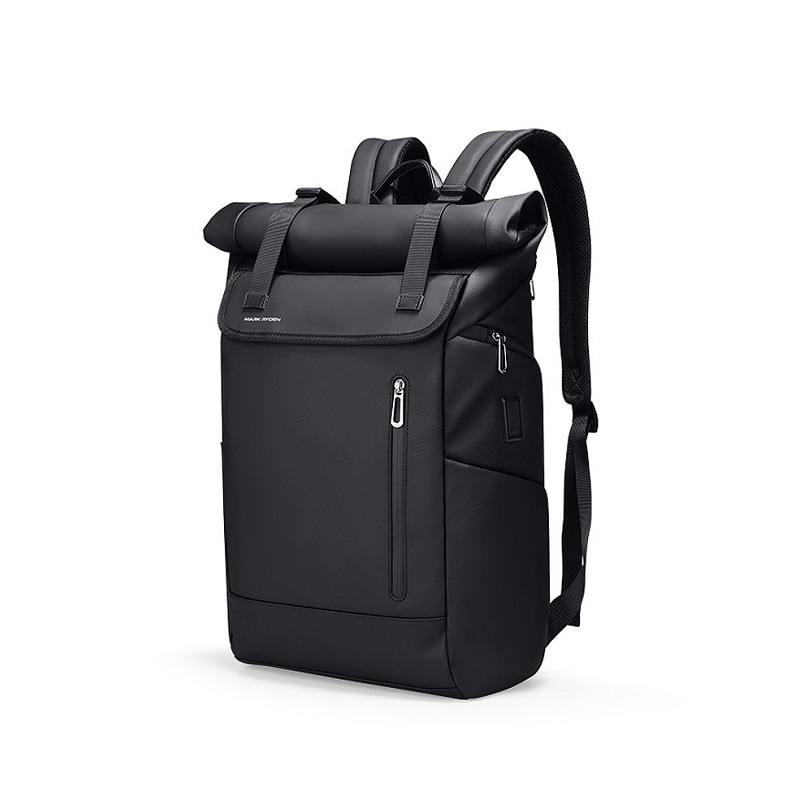 Mochila Mark Ryden Tide Travel MR2908-00, para laptops de hasta 17.3", Puerto USB, tela impermeable, color negro