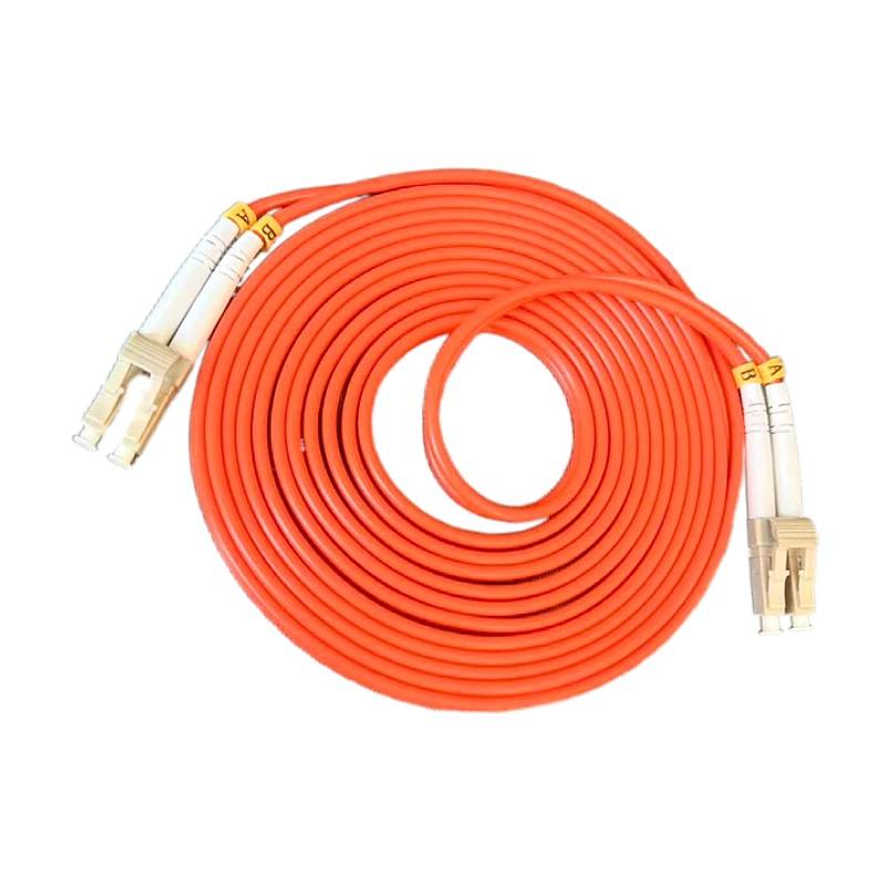 Cable de Fibra Óptica OM1, Gigabit multimodo, doble núcleo, LC-LC 2 Metro