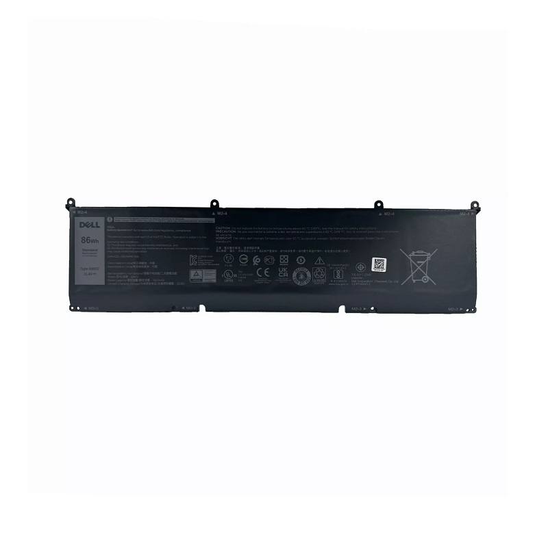 Bateria Original Dell 69KF2, para XPS 15 9500 Alien M15 M17 Precision 5550, 86Wh, 11.4V
