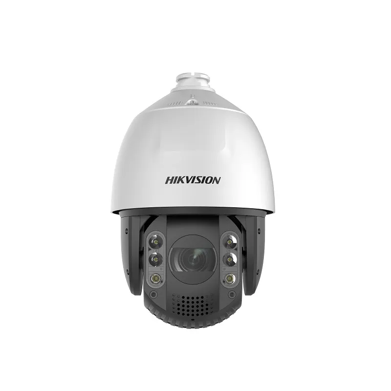 Cámara PTZ IP Hikvision, 4MP, 32x Zoom DarkFighter, IR 200m, audio bidireccional, IP67 y IK10