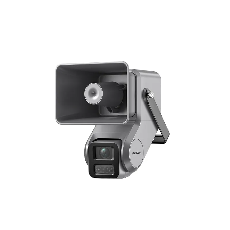 Cámara IP Bullet Hikvision, 2.8 a 12mm, 4MP, IR 50m, LB 20m, Bocina 7W, Doble Micrófono, IP67, Metal
