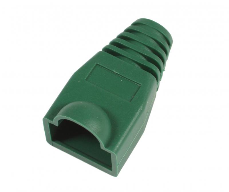 BOTAS LANPRO PARA CONECTORES RJ45 CAT5 O CAT6 Color Verde
