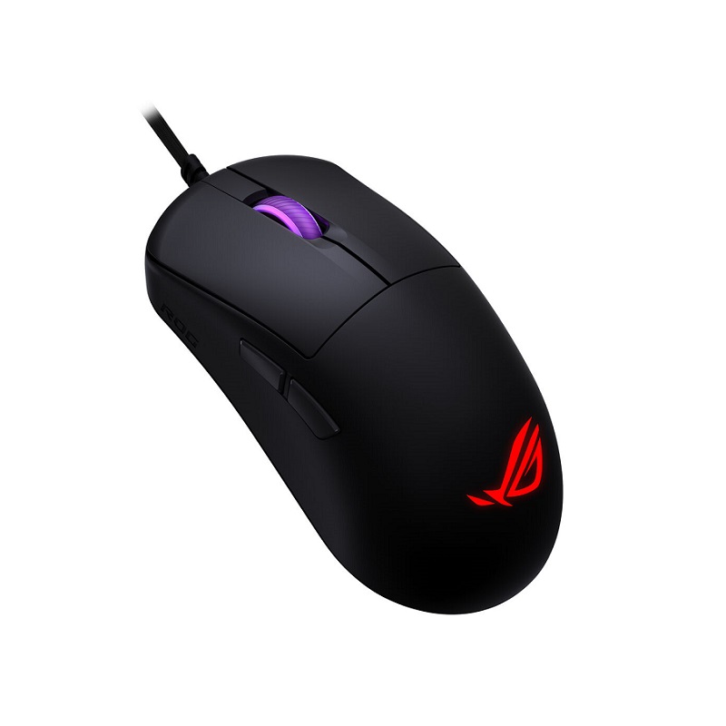 Ratón Gaming Asus P524 HARPE MINI CORE RGB, conexión USB 2.0, 5 botones programables, 12.000 dpi, Negro