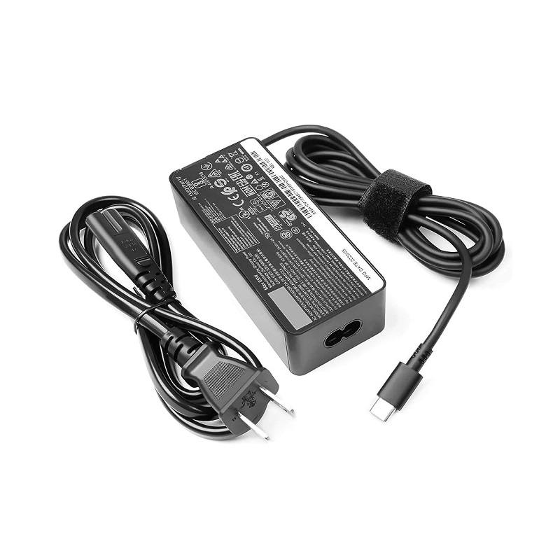Cargador Original para portátiles Lenovo 20V 3.25A, 65W, Conexión USB Tipo C