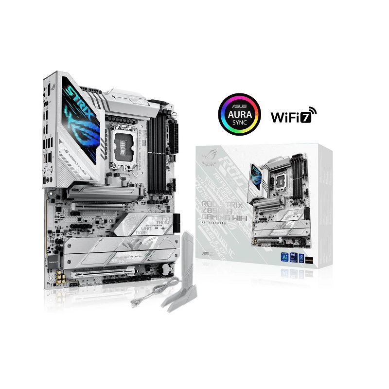 Tarjeta Madre ASUS ROG STRIX Z890-A GAMING WIFI, LGA 1851, DDR5 9066, PCIe5.0 M.2, Thunderbolt 4, HDMI, DisplayPort, LAN, ATX, RGB