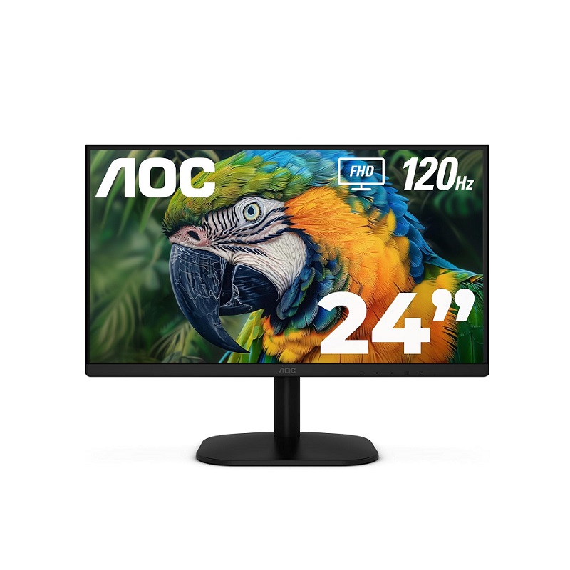 Monitor AOC ‎24b35h3 de 24" FHD IPS, 120Hz, HDMI 1.4, compatible con VESA, Adaptive Sync