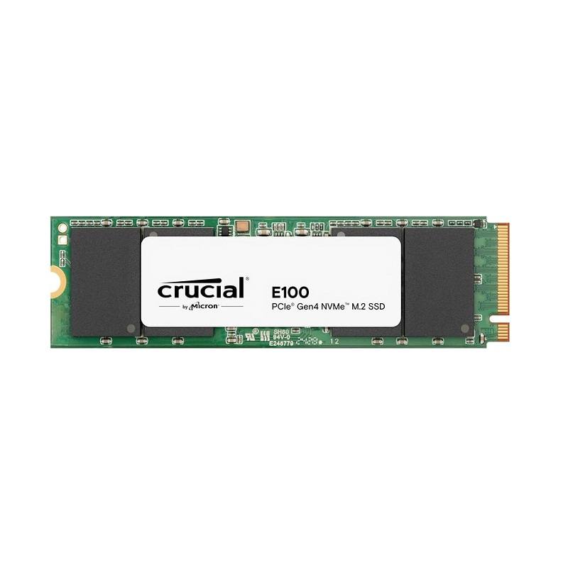 Disco de estado sólido SSD CRUCIAL E100 de 480GB, PCIe 4.0 Gen4 2280 NVMe M.2