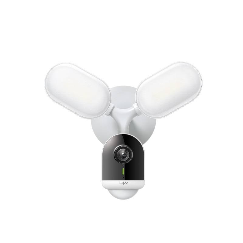 Cámara WiFi TP-LINK Tapo C720 Smart Floodlight, 4MP 2K QHD, 270°, Visión Nocturna, Audio Bidireccional, Detección De Movimiento, IP65, Soporta 512GB