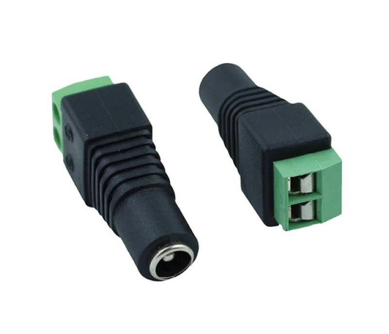 Conector De DC Hembra Para CCTV