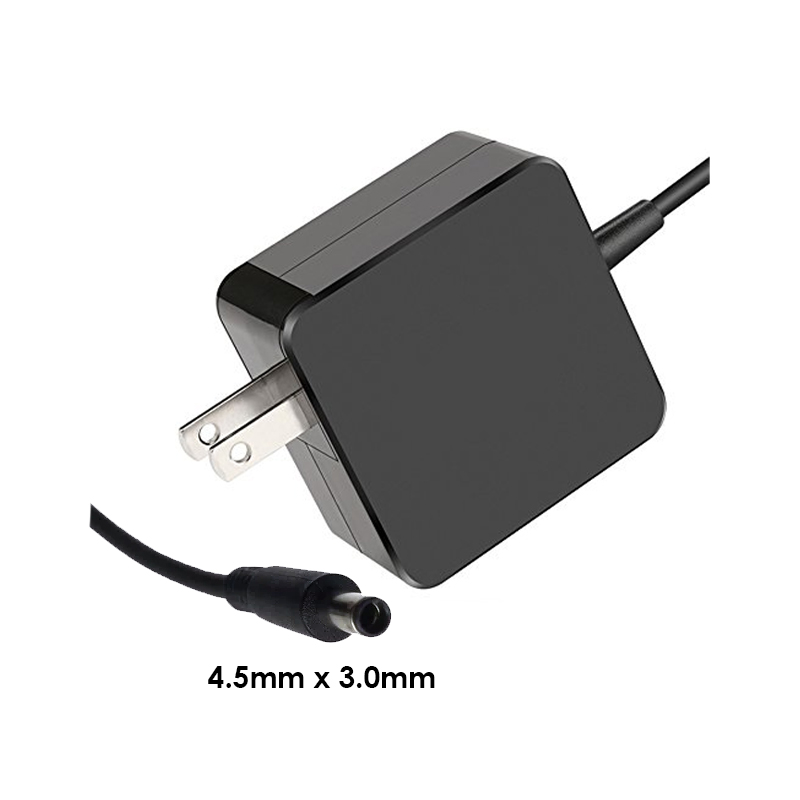 Cargador Generico para Laptop Dell de 19.5V 2.31A Conector de 4.5mmX3.0mm, 45Watts