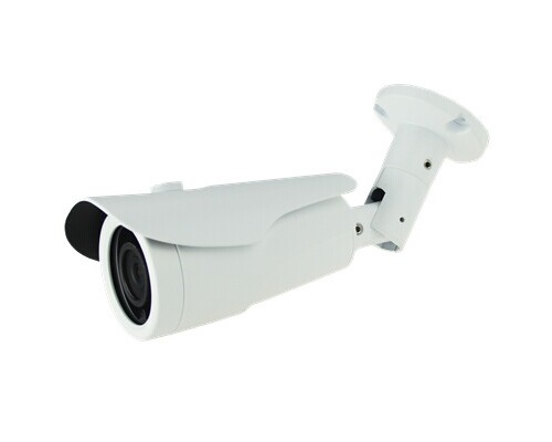 Camara Bullet Hibrida T-VISION AHD/TVI 3MP 2K, IR 60m, OSD, Zoom Manual, IP66 Waterproof, 2.8-12mm, Metal