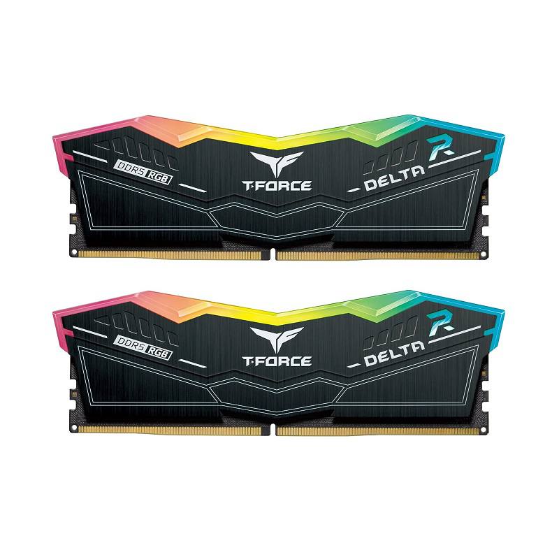 Memoria RAM DDR5 32GB (2x 16GB) 6000Mhz DIMM Team Group PC5-48000, CL38, 1.25V, T-Force Delta RGB