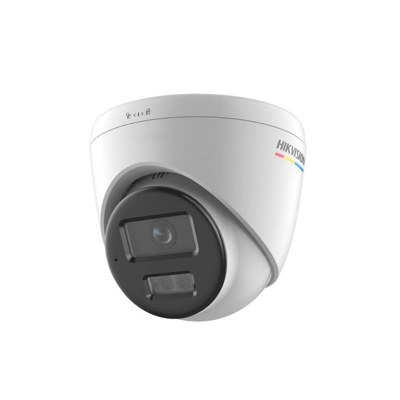 Cámara IP Domo Hikvision POE, 2.8mm, 2MP, IR 30M, color Vu, Micrófono, Outdoor/Indoor IP67, Metal/Plástica