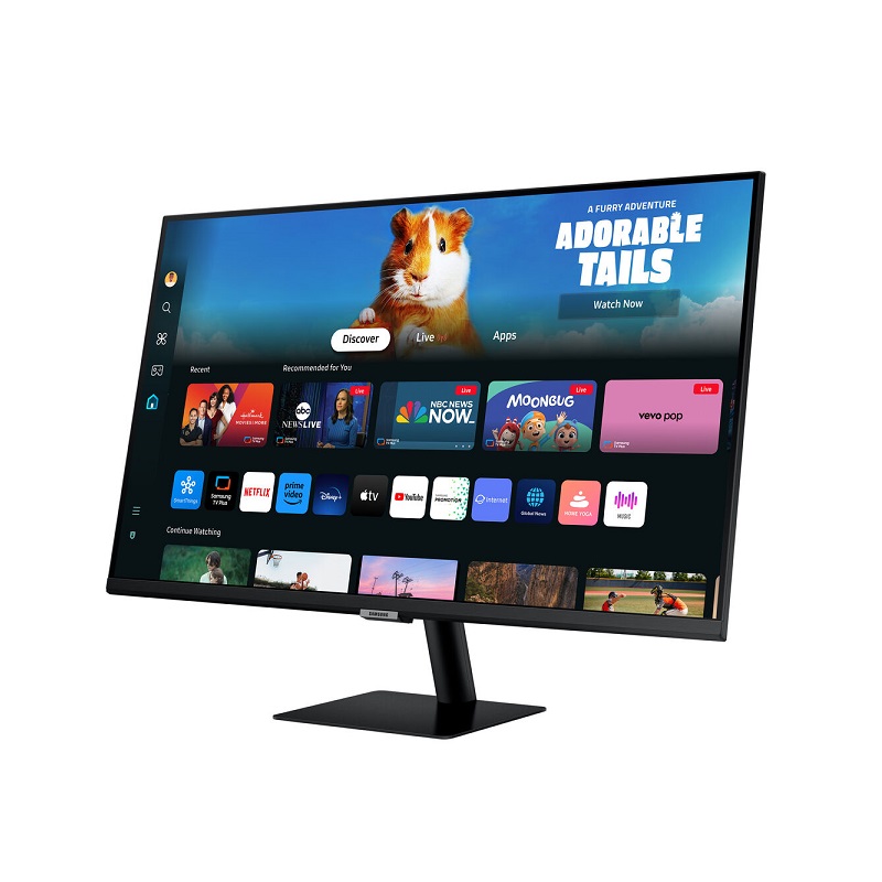 Monitor SAMSUNG M50D Smart, 32" FHD, conexión HDMI, altavoces incorporados