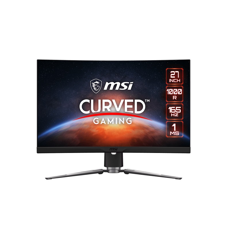 Monitor Curvo Gaming MSI MAG ARTYMIS 274CP, 27" FHD, 1 ms, 165Hz, HDMI, DisplayPort, USB 3.0, AMD FreeSync Premium