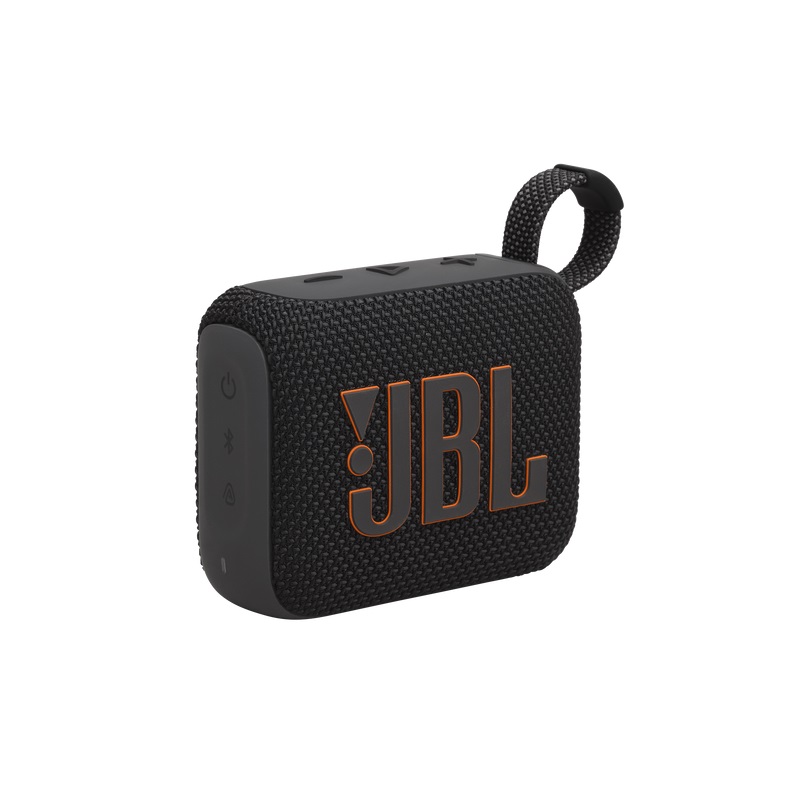 Bocina JBL GO 4 portátil, conexión Bluetooth, resistente al polvo y al agua IP67, color Negro
