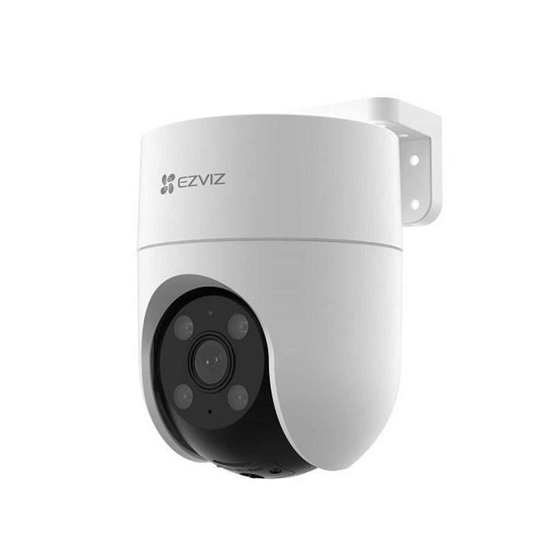 Cámara PT EZVIZ H8C, Wifi 5MP 3K, 360°, Lente 4mm, Audio bidireccional, IR 30M, hasta 512GB Micro SD