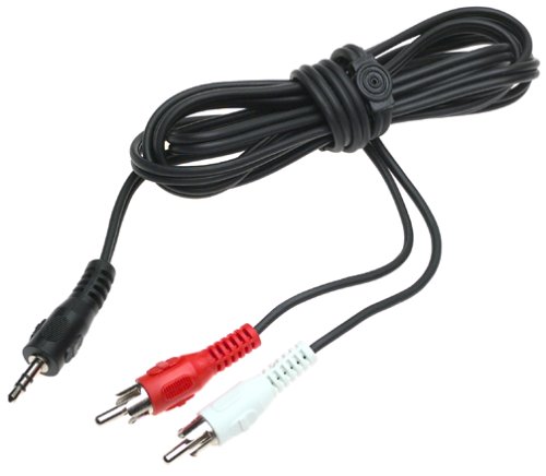 Cable de Audio tipo Y de 3 Metros Estereo a RCA x 2 - 10 Pies