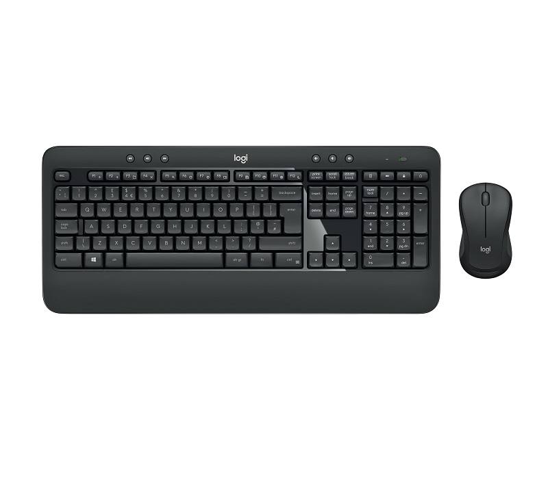 Combo Teclado y Ratón Inalámbrico LOGITECH MK540, Inglés, Negro