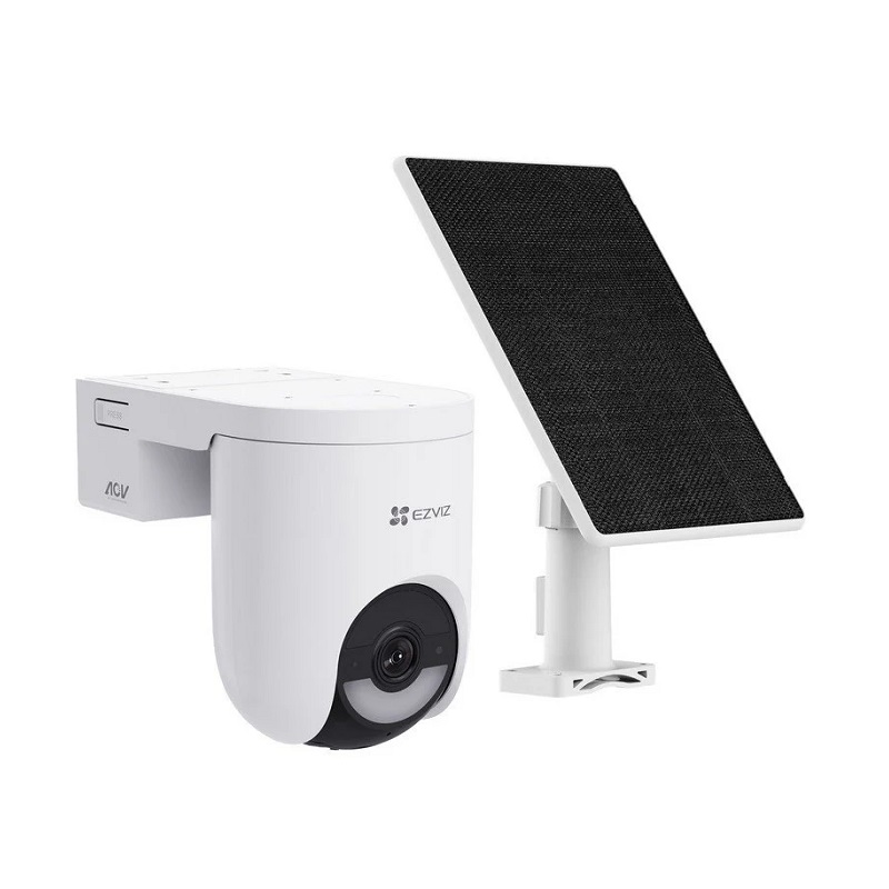 Cámara EZVIZ HB8C IP Wifi 4G, 4MP 2K+, 360°, VN Color, Audio bidireccional, batería, MSD de hasta 512GB, panel solar incluido