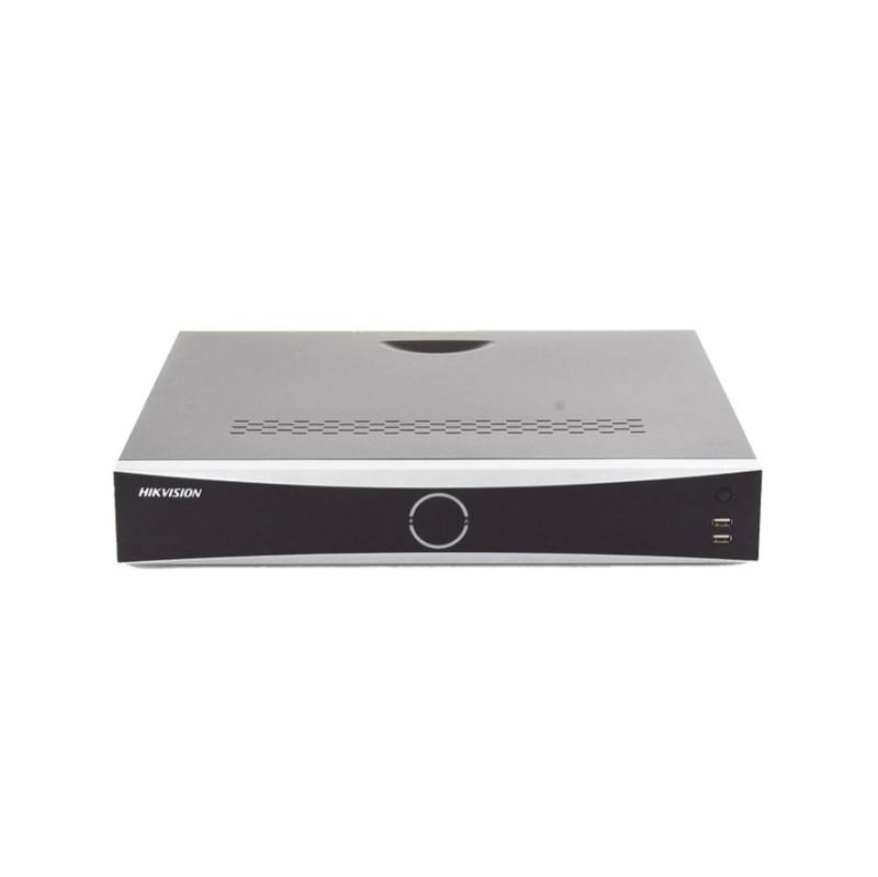 NVR Hikvision 32CH, H.265, Graba hasta 12MP 4K, HDMI/VGA, Hasta 4x10TB