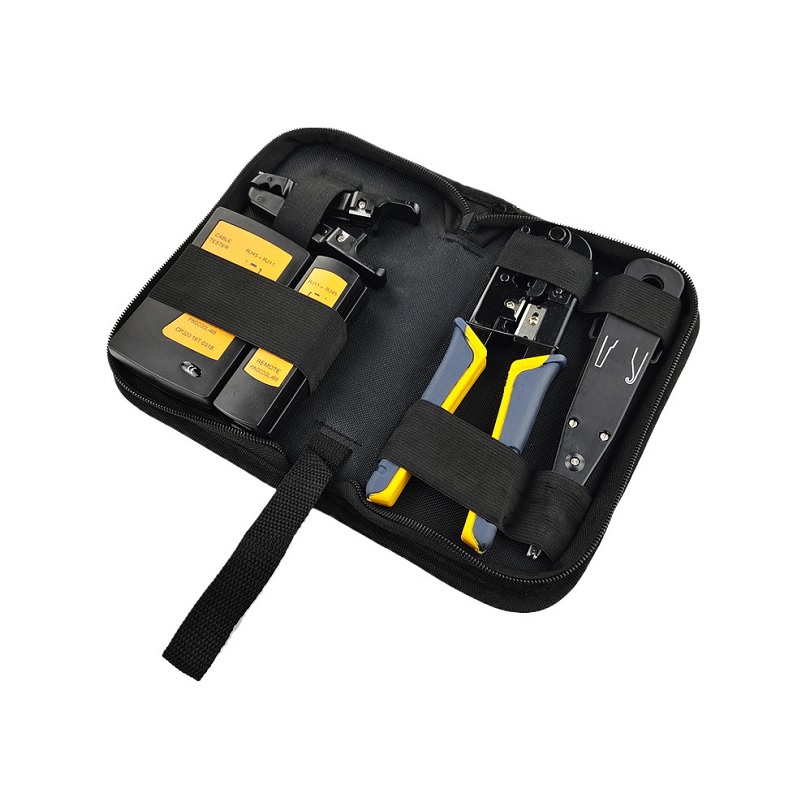 Kit de herramientas para redes MANCOM NT18 de 5 Piezas con estuche