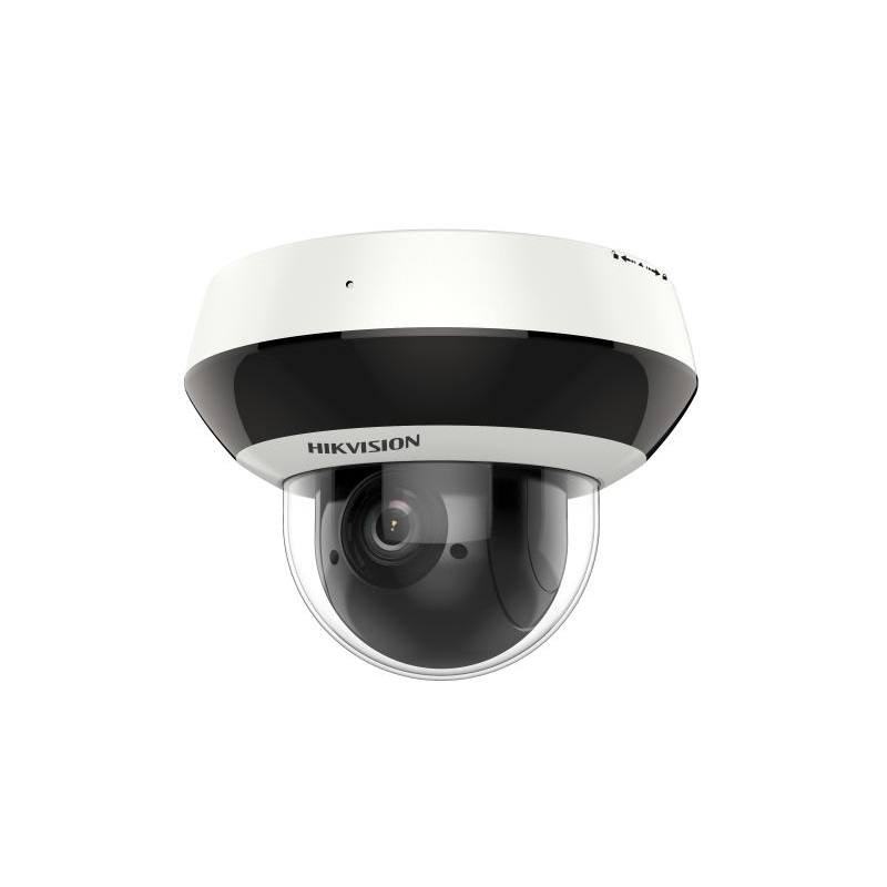 Cámara IP Domo Hikvision, 2.8-12mm, 4MP, 20m, IP66, WDR, Mini PTZ Motorizada, Plástica