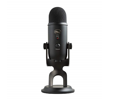 Micrófono Profesional Blue Yeti, USB, BlackOut