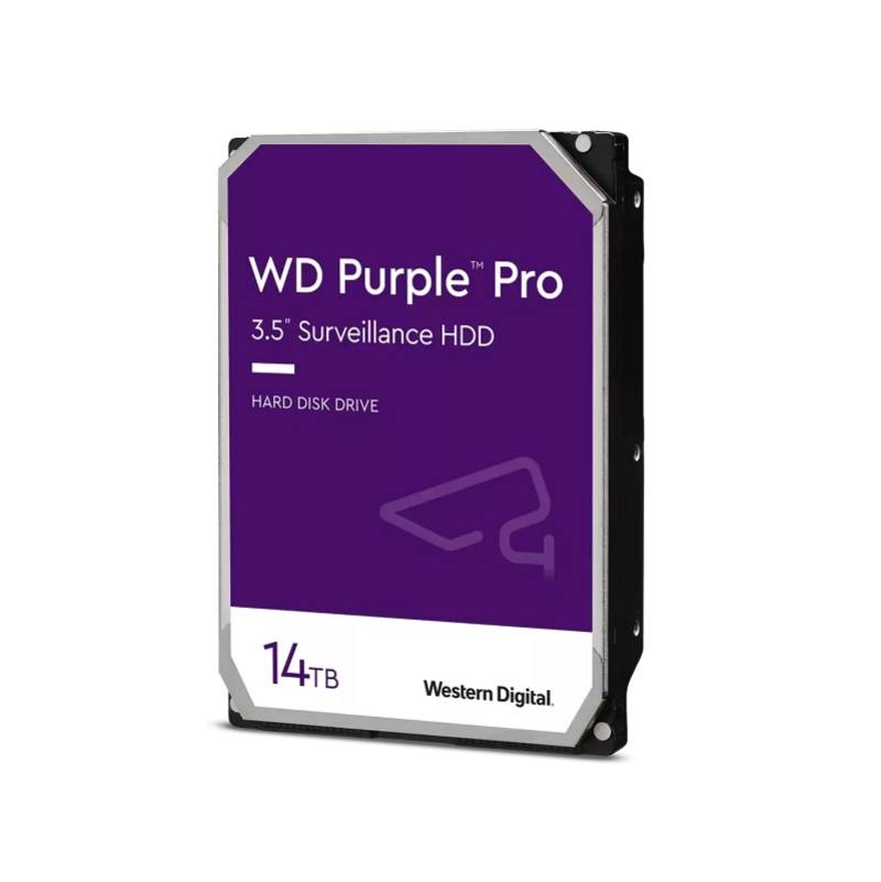 Disco Duro WD para Video vigilancia Morado 14TB 512MB 7200RPM 3.5", Purple
