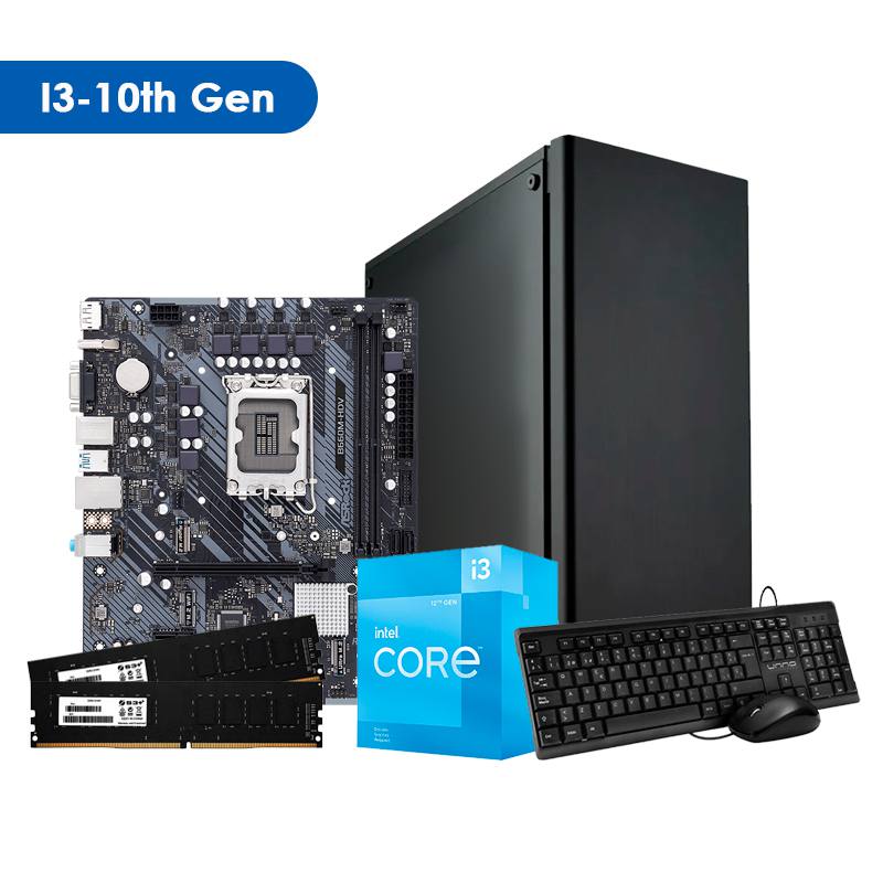 Computadora Intel Core I3 10th 8GB DDR4 480GB SSD No Incluye Sistema Operativo