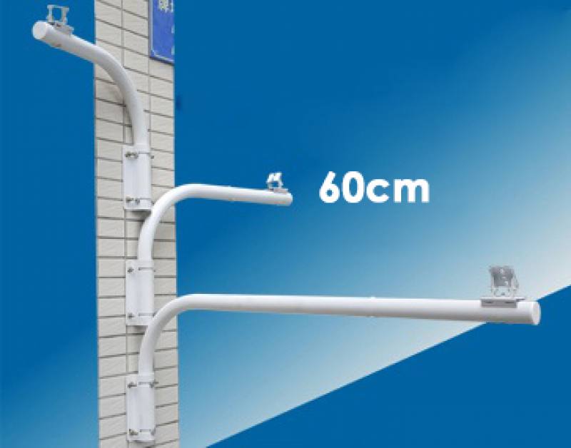 Soporte T-VISION para cámaras de monitoreo, extensión para exteriores, dirección ajustable, 60CM, Pared