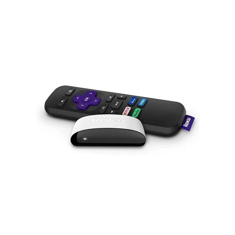 Receptor multimedia Roku LE HD, Streaming en Full HD, con cable HDMI y control remoto