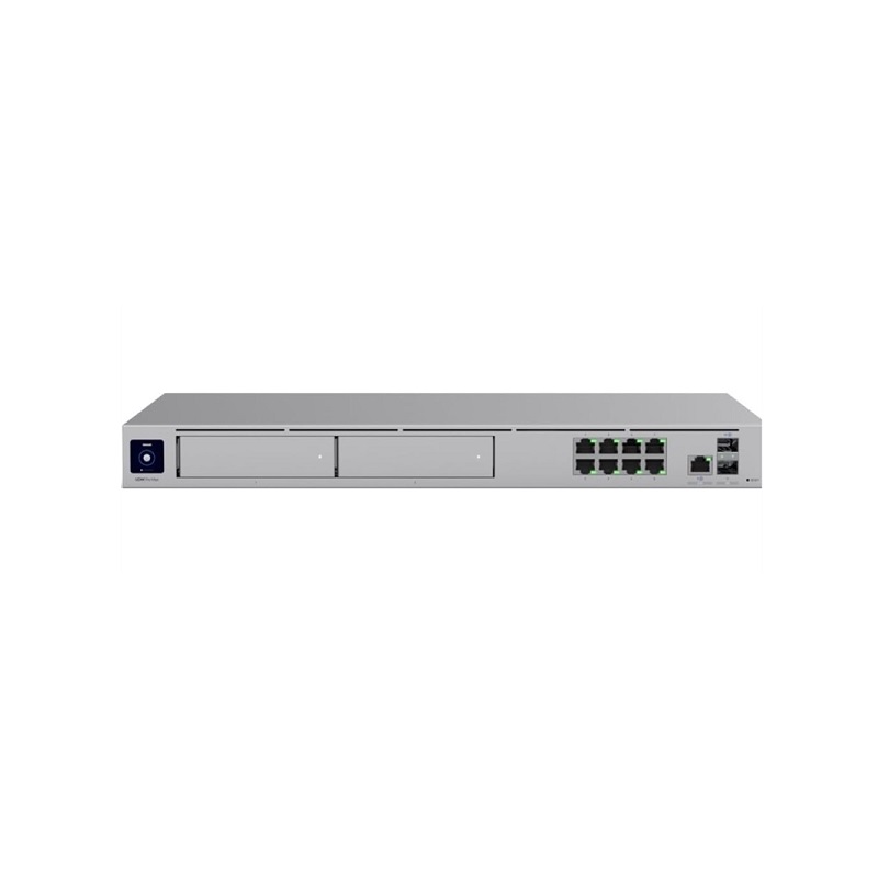 Router Ubiquiti UDM-PRO-MAX, 8 Puertos Gigabit switch, LAN 1x 10G SFP+, WAN 1x 10G SFP+, 1x 2.5 GbE RJ45