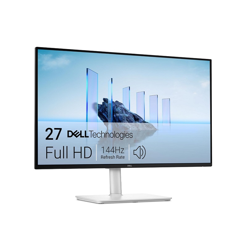 Monitor Dell S2725HSM de 27" FHD IPS, 144Hz, 1ms, HDMI, Altavoces integrados, AMD FreeSync, Blanco