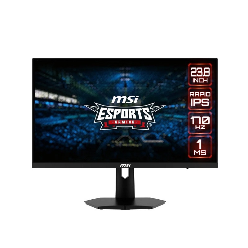 Monitor Gaming MSI MAG G244F de 24" FHD IPS, 170hz, 1ms, HDMI, Display Port, AMD FreeSync Premium
