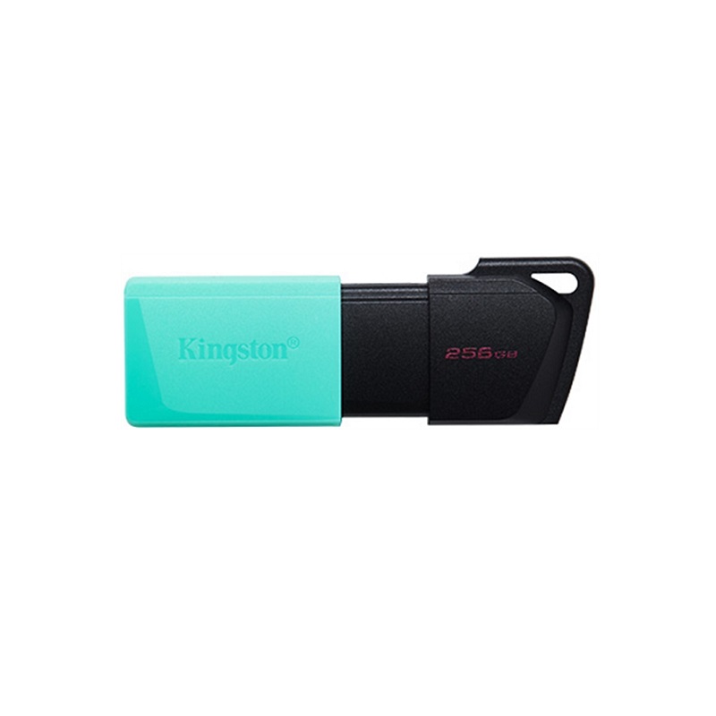 Memoria USB Kingston de 256GB, USB 3.2 Gen 1 Data Traveler Exodia M, Turqueza