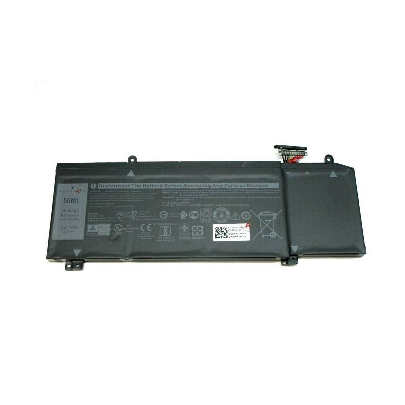 Bateria original para Dell OEM Alienware m15/m17 60Wh, 1F22N
