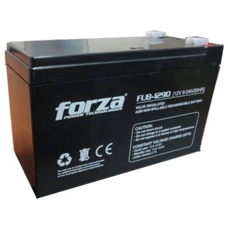 Forza Power Technologies Batería de Reemplazo para UPS FUB-1290, 12V, 9A