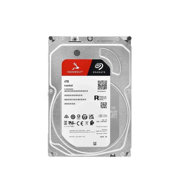 Disco Duro SEAGATE IronWolf de 4TB, 3.5", SATA 6Gbps, 5400RPM, 256MB  Caché, NAS